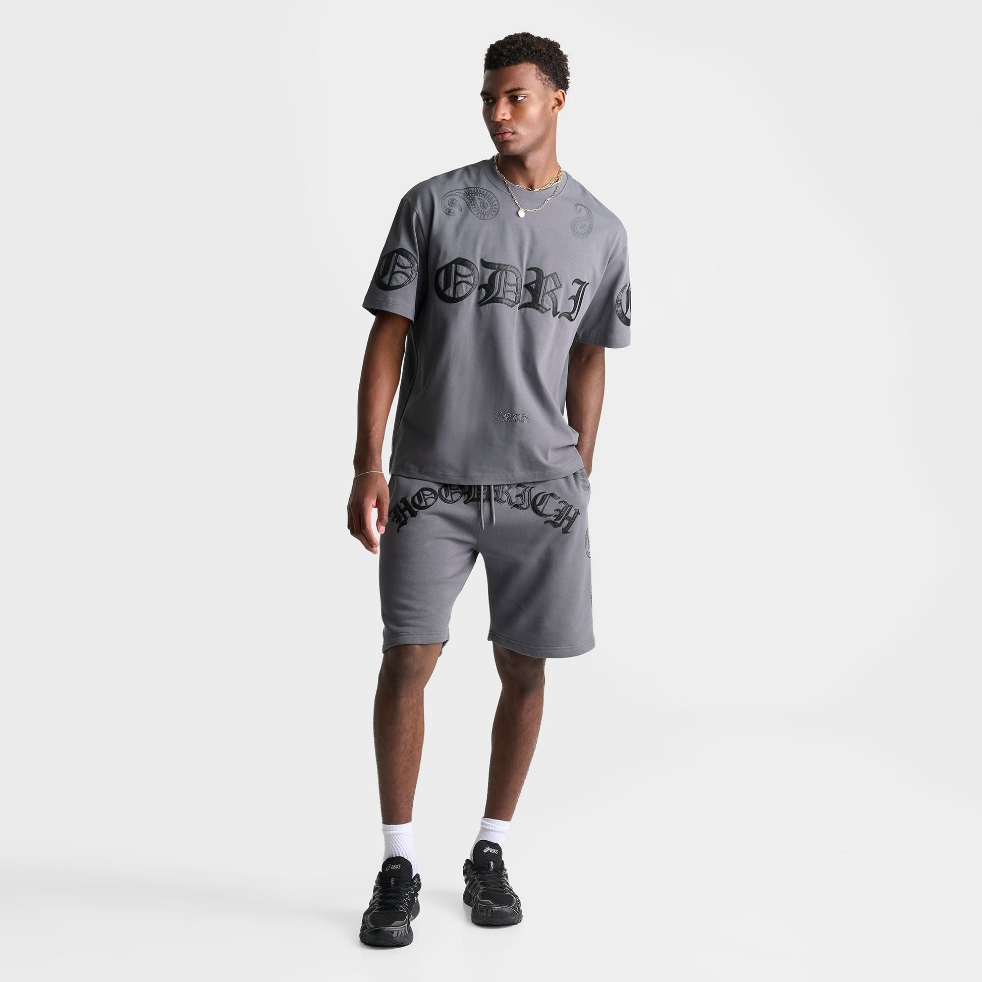 Men's Hoodrich Inkline Fleece Shorts - Lava Smoke