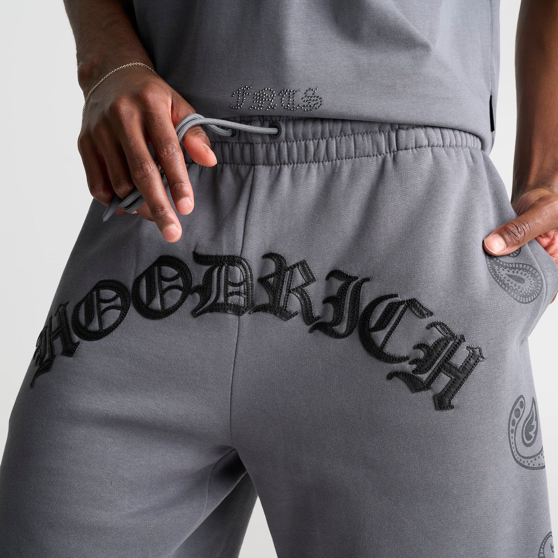 Men's Hoodrich Inkline Fleece Shorts - Lava Smoke
