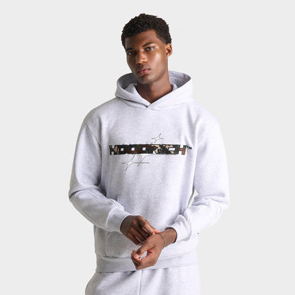 Men's Hoodrich Ryder Fleece Pullover Hoodie - Grey Heather
