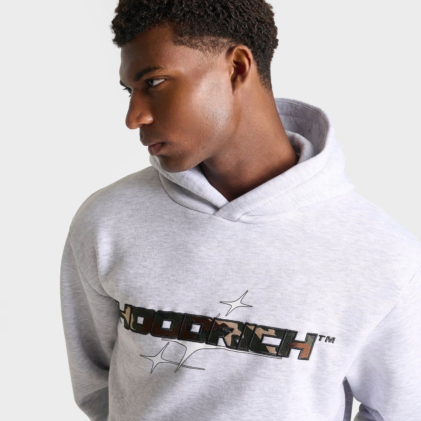 Men's Hoodrich Ryder Fleece Pullover Hoodie - Grey Heather