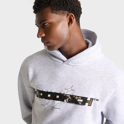 Men's Hoodrich Ryder Fleece Pullover Hoodie - Grey Heather