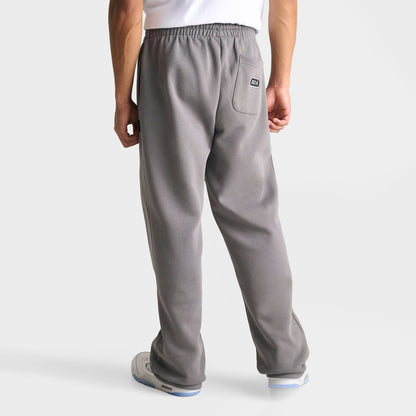 Men's Hoodrich Stade Oversized Fleece Jogger Pants - Grey/Black