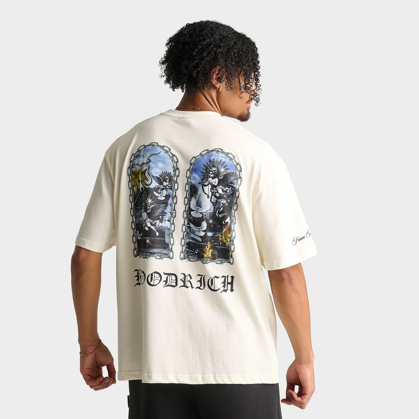 Men's Hoodrich Arco T-Shirt - Off White
