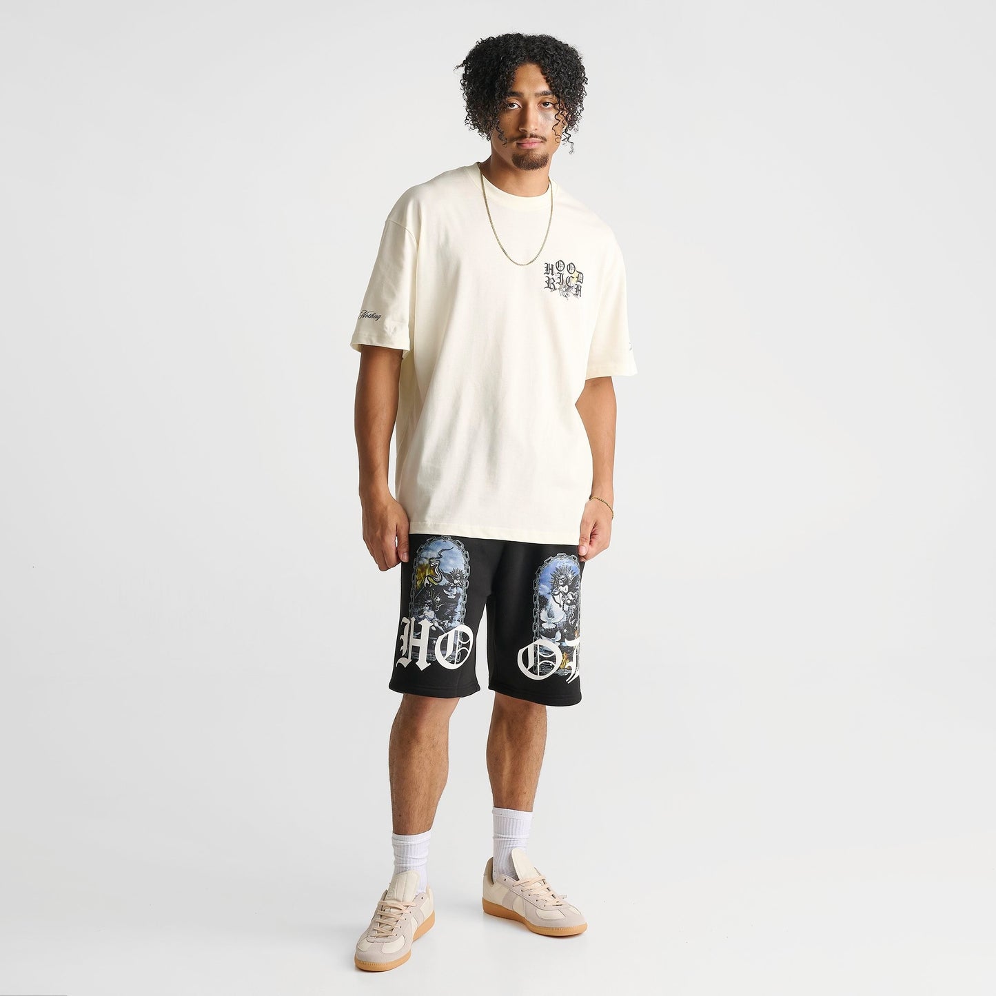 Men's Hoodrich Arco T-Shirt - Off White
