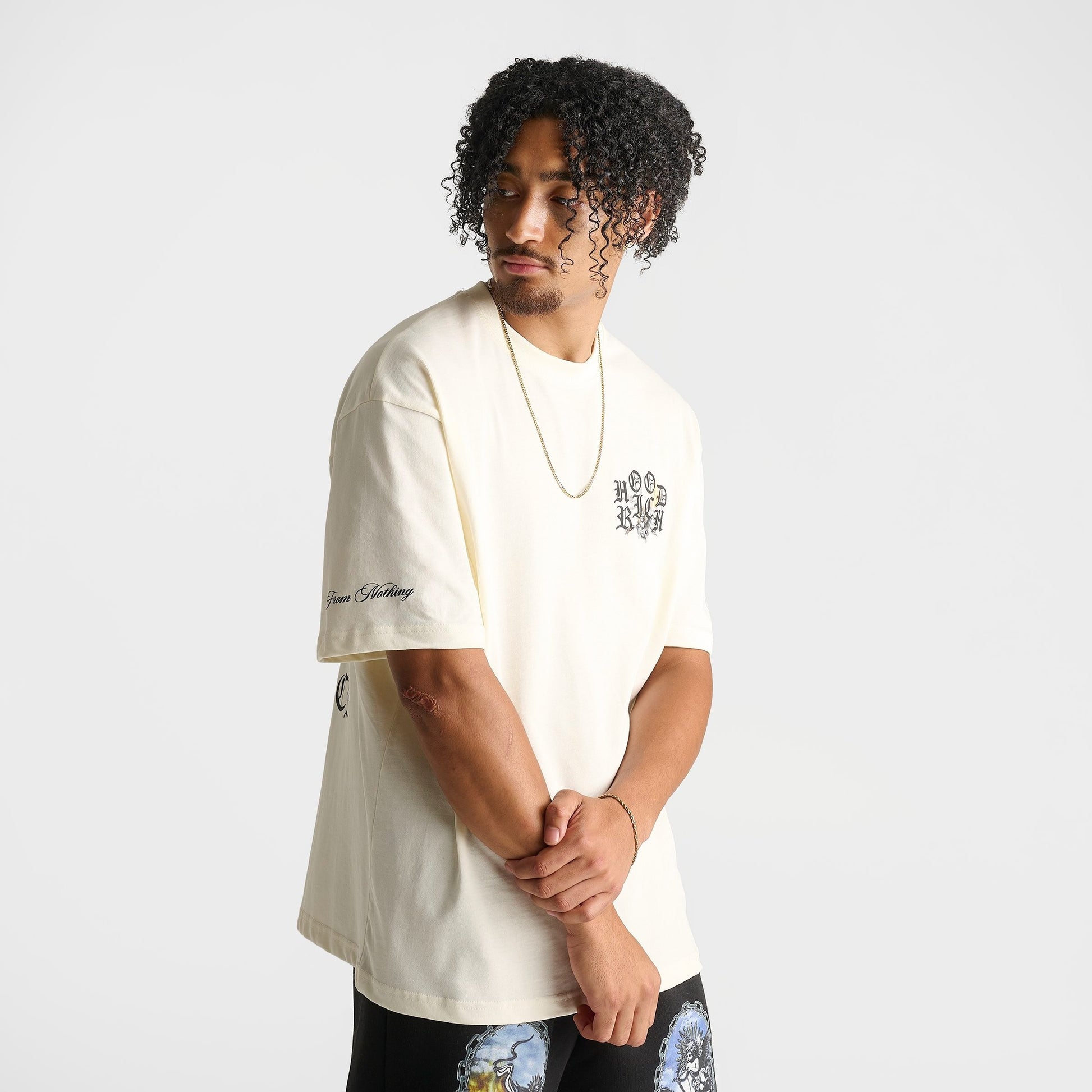 Men's Hoodrich Arco T-Shirt - Off White