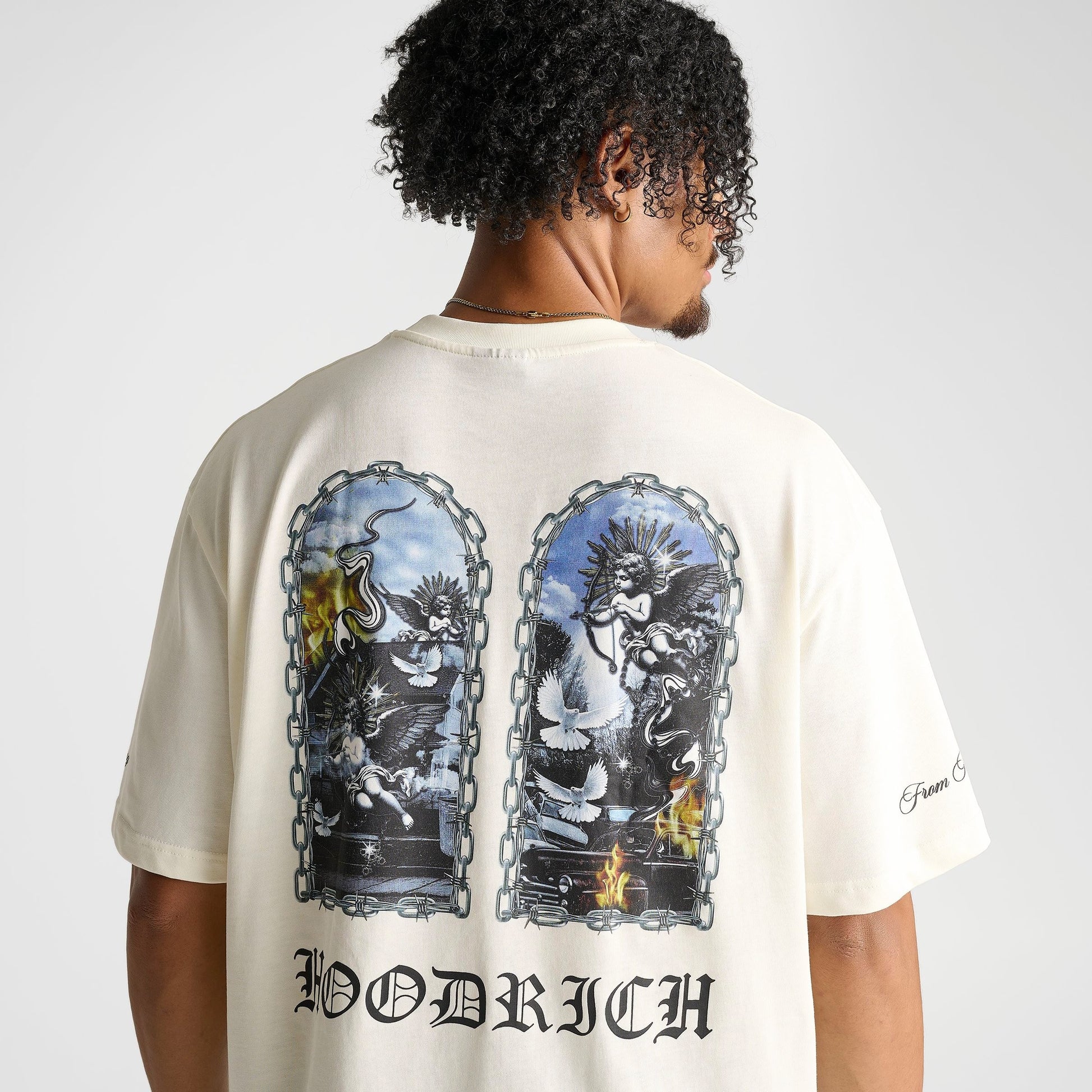 Men's Hoodrich Arco T-Shirt - Off White