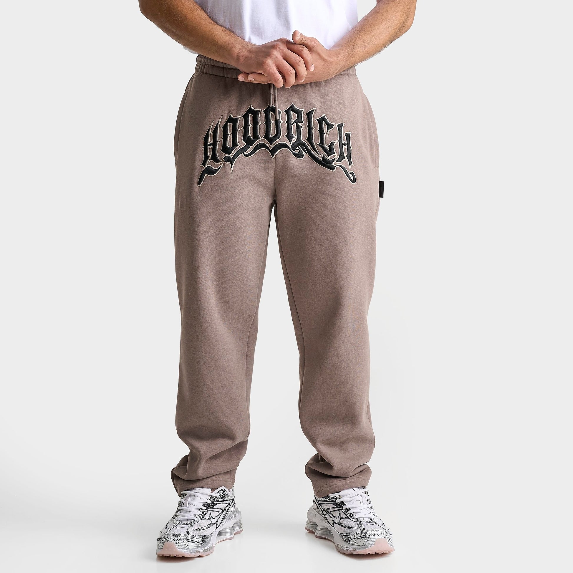 Men's Hoodrich OG Ritual Open-Hem Jogger Pants - Driftwood/Black