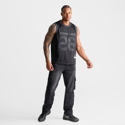 Men's Hoodrich Inkline Mesh Jersey - Black/Asphalt