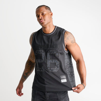 Men's Hoodrich Inkline Mesh Jersey - Black/Asphalt