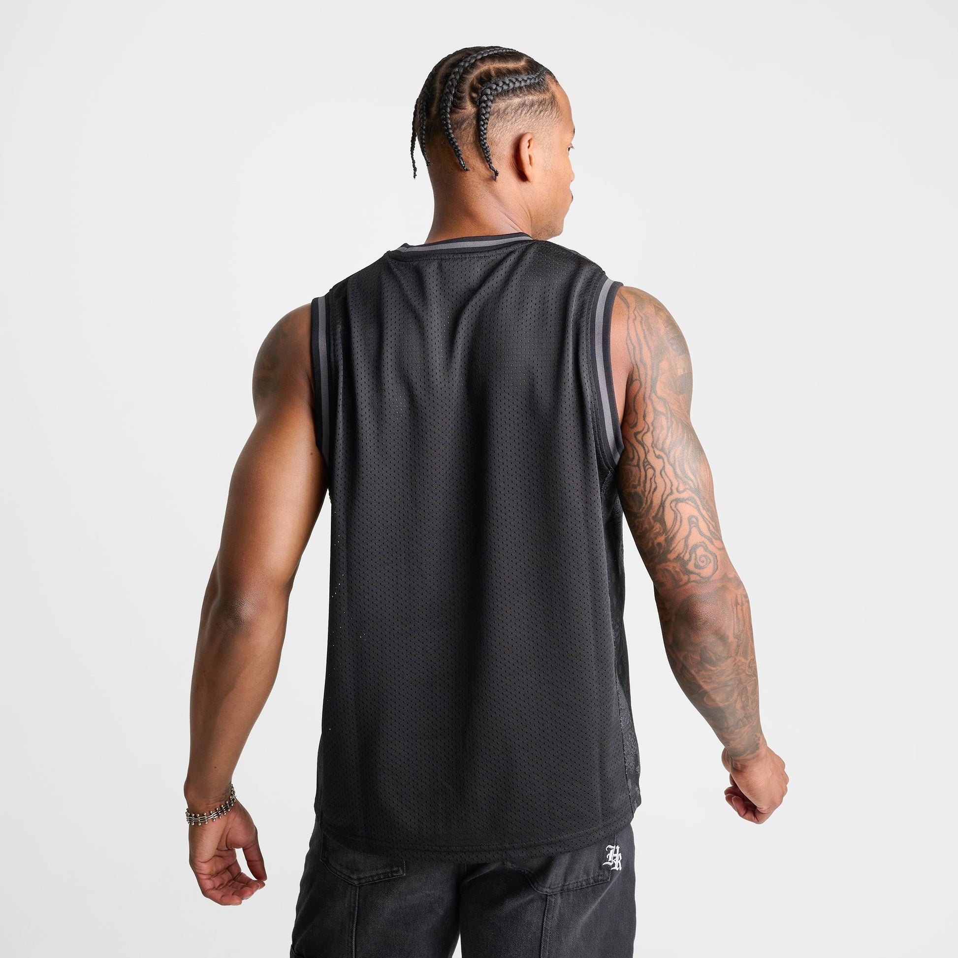 Men's Hoodrich Inkline Mesh Jersey - Black/Asphalt