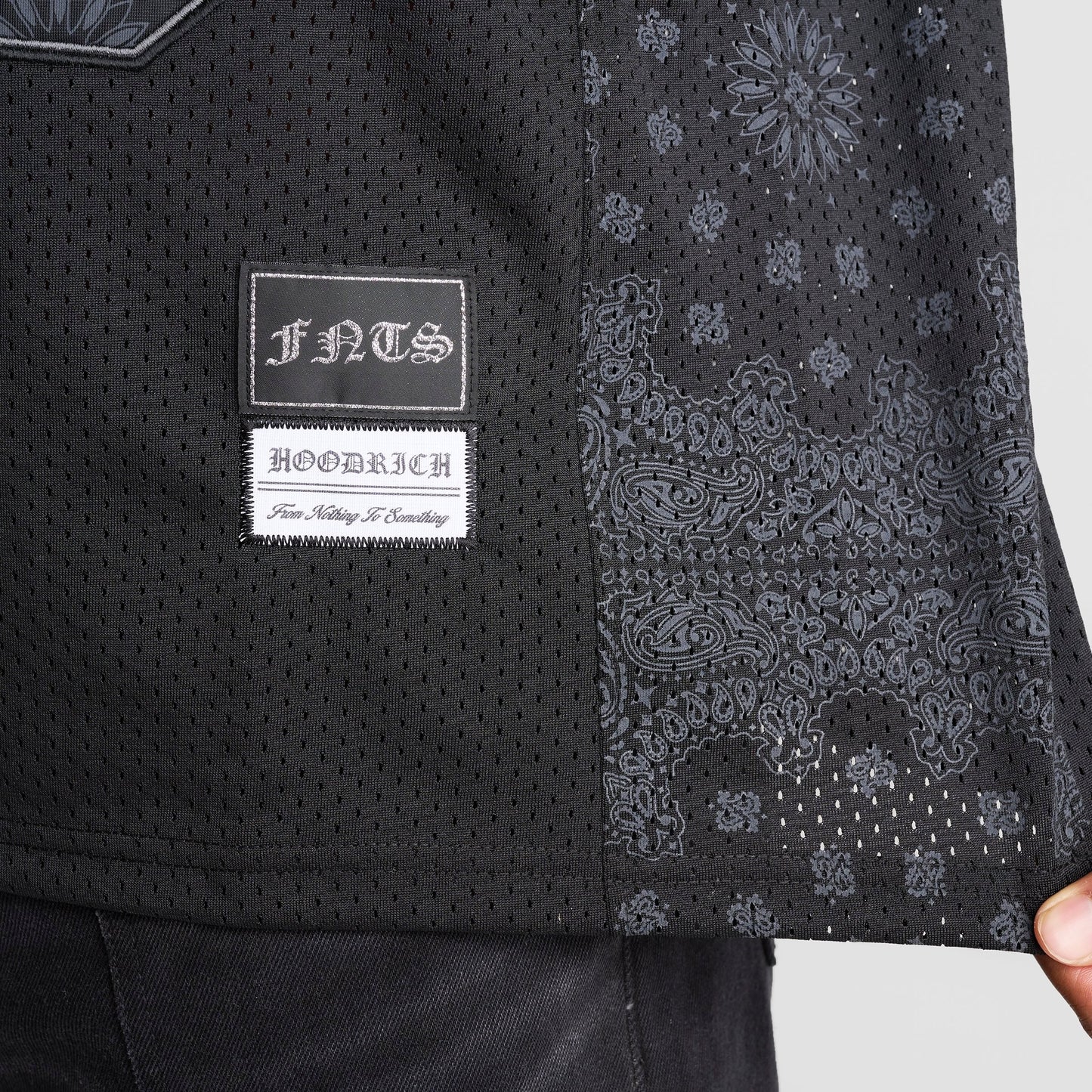 Men's Hoodrich Inkline Mesh Jersey - Black/Asphalt