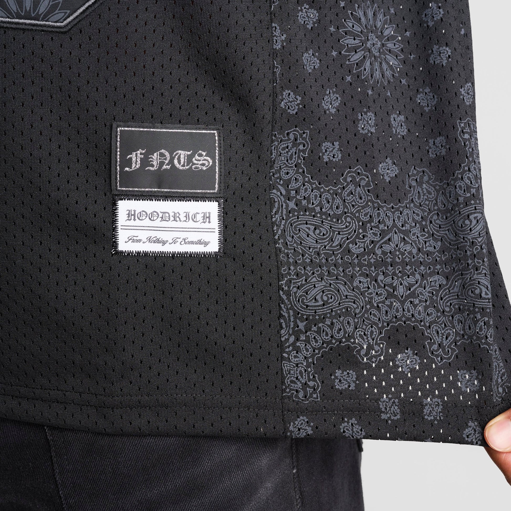 Men's Hoodrich Inkline Mesh Jersey - Black/Asphalt
