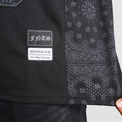 Men's Hoodrich Inkline Mesh Jersey - Black/Asphalt