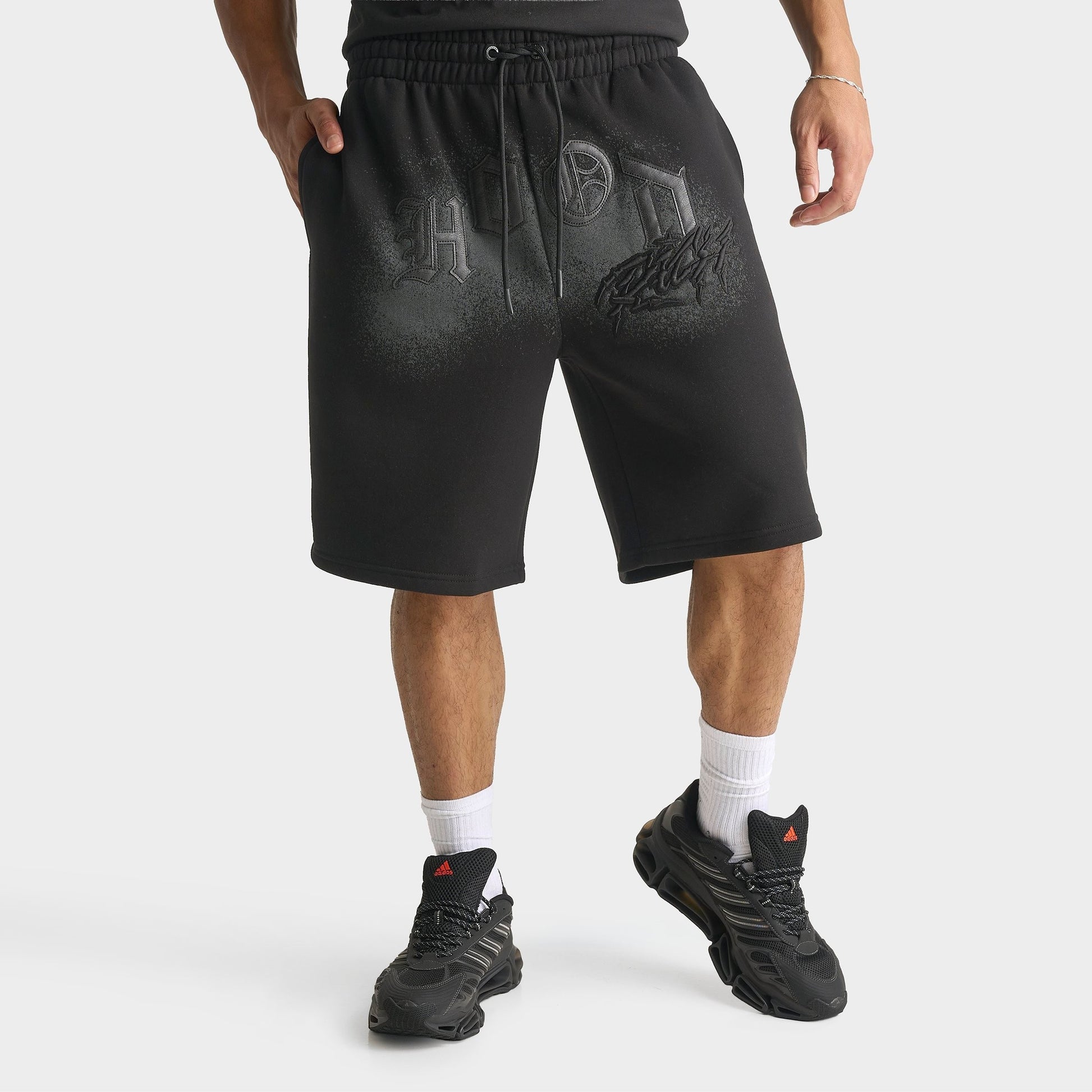 Men's Hoodrich Inkline V2 Fleece Shorts - Black