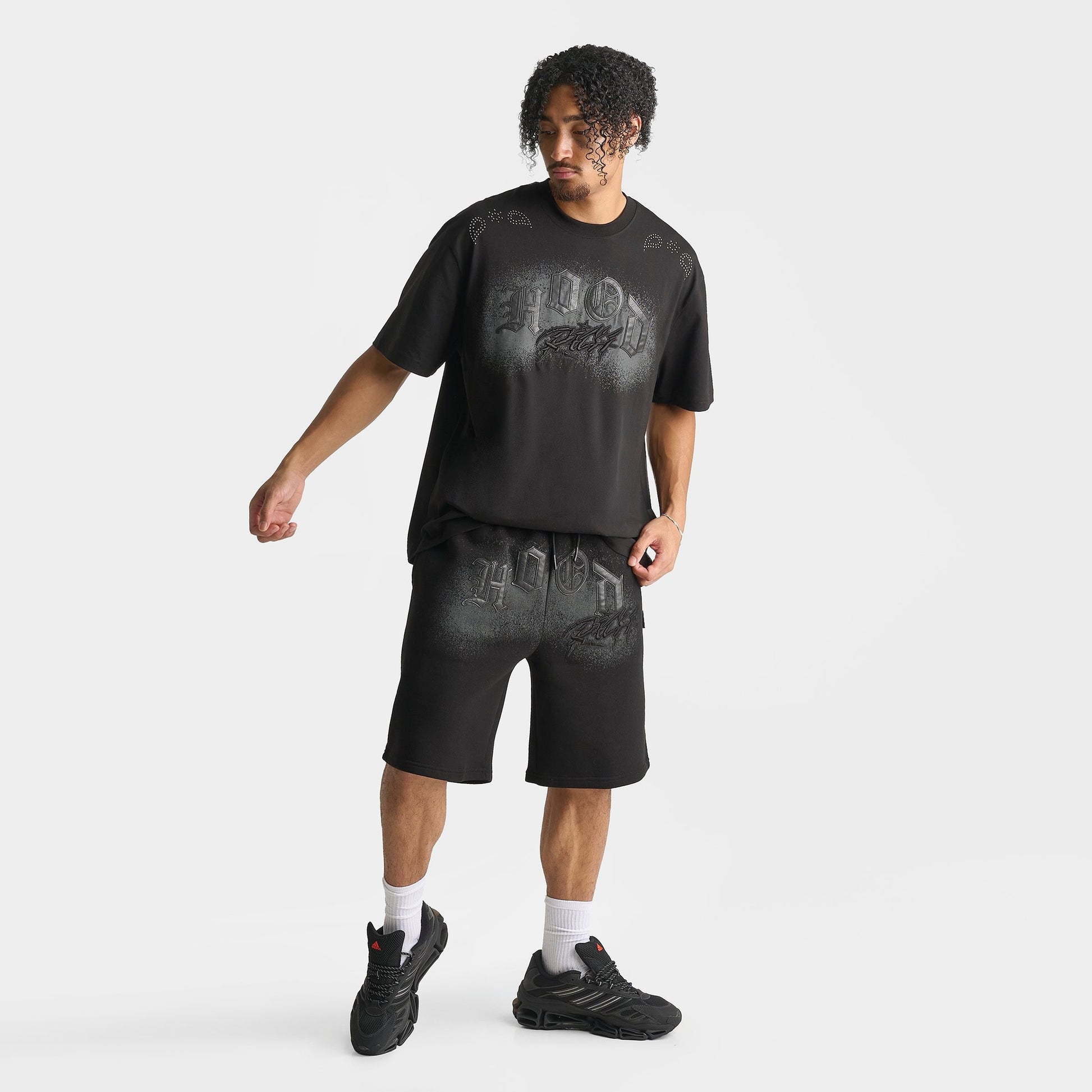 Men's Hoodrich Inkline V2 Fleece Shorts - Black