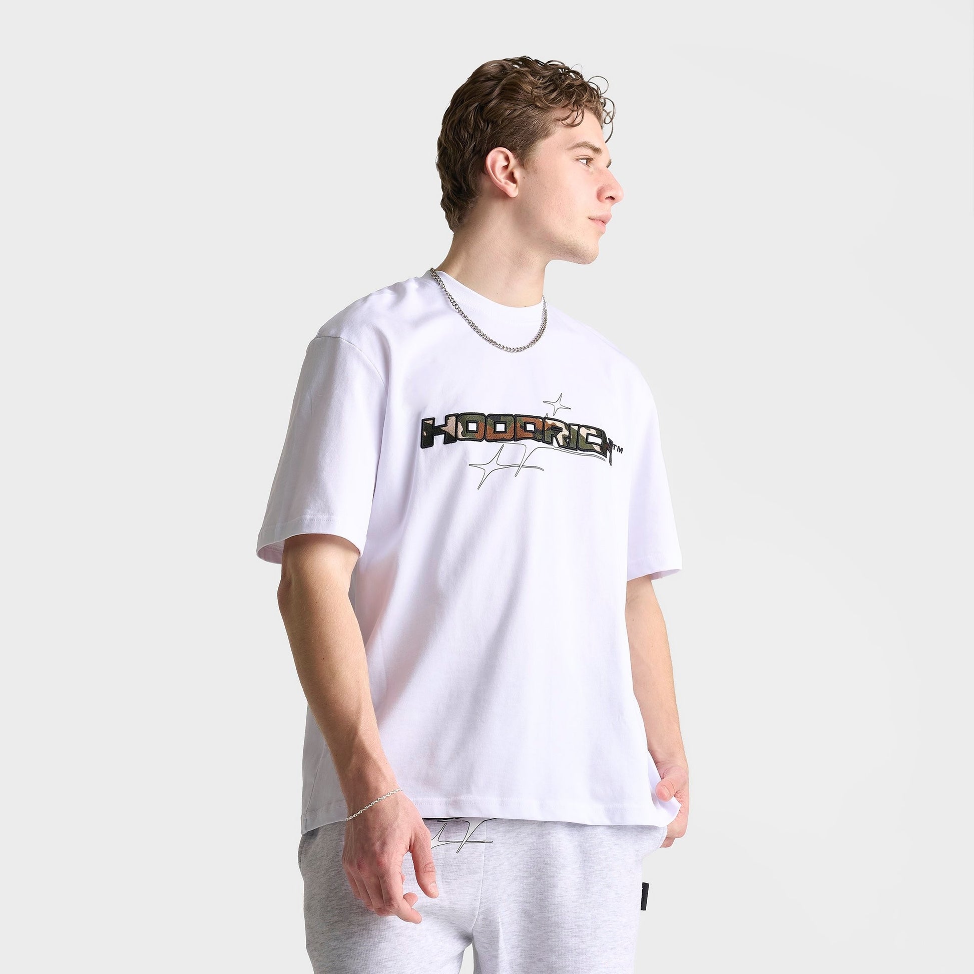Men's Hoodrich Ryder T-Shirt - White/Camo