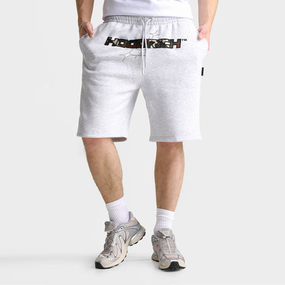 Men's Hoodrich Ryder Fleece Shorts - Grey Heather/Camo