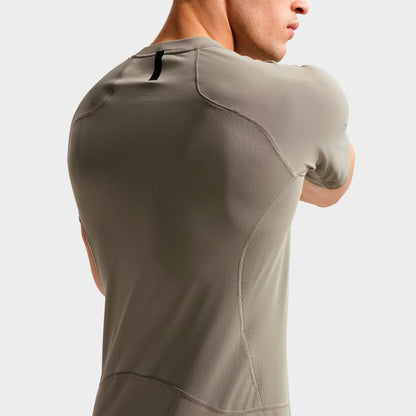 Men's Nike Pro Dri-FIT Training Top - Light Army/Light Liquid Lime