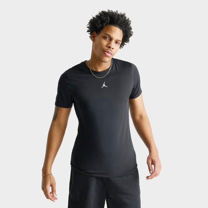 Men's Jordan Sport Dri-FIT Compression Top - Black/White
