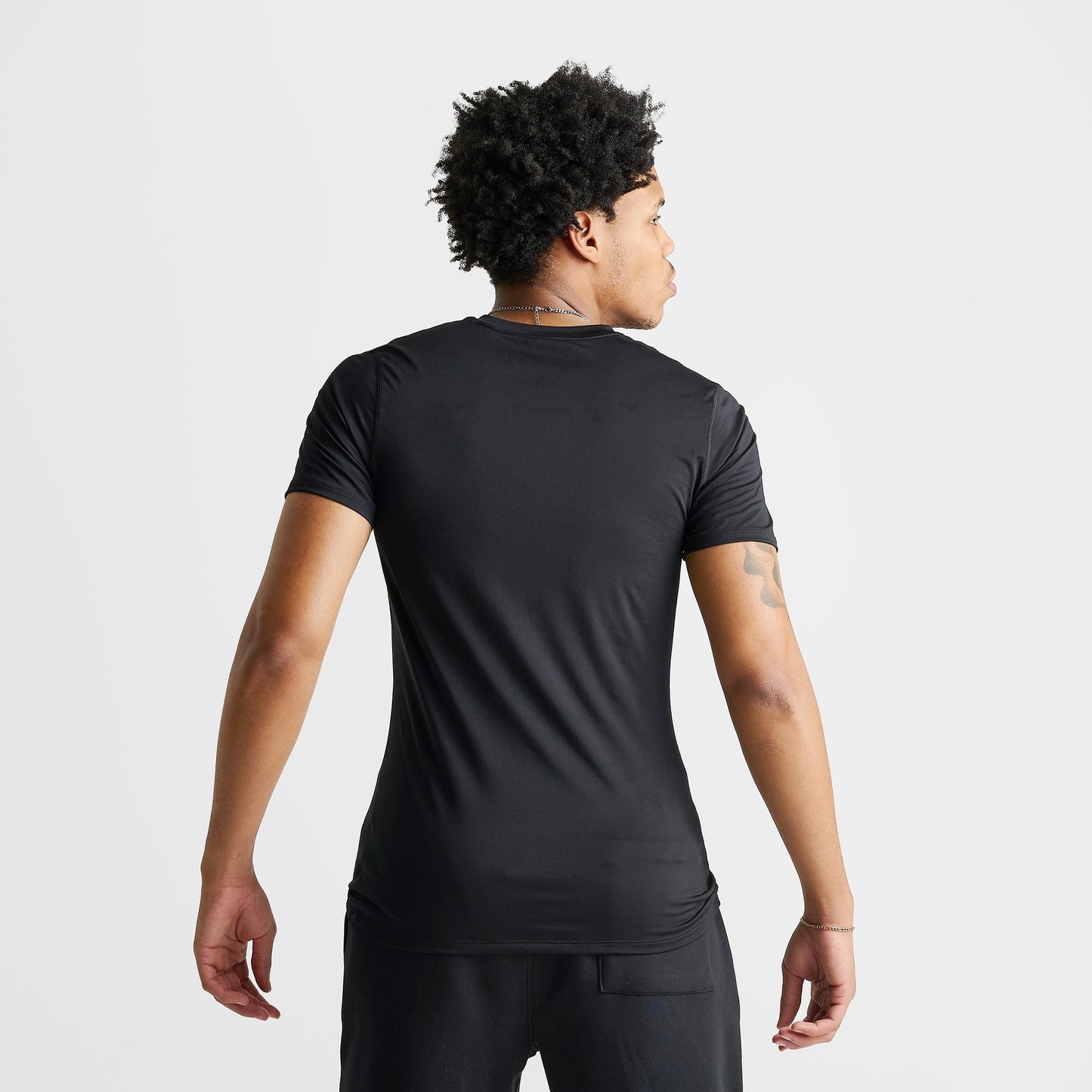 Men's Jordan Sport Dri-FIT Compression Top - Black/White