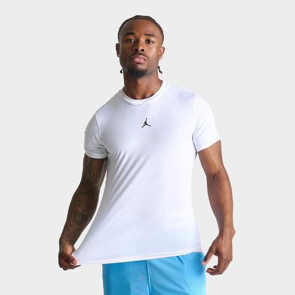 Men's Jordan Sport Dri-FIT Compression Top - White/Black