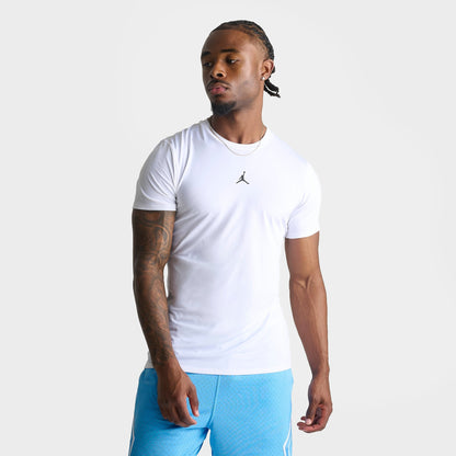 Men's Jordan Sport Dri-FIT Compression Top - White/Black