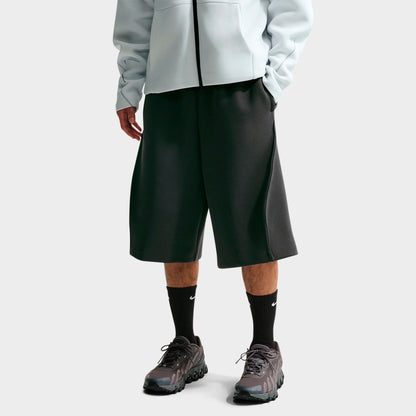 Men's Nike Sportswear Tech Fleece Oversized Fit Shorts - Anthracite/Black
