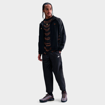 Men's Nike Windrunner Lined Pants - Black/White