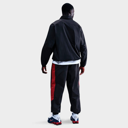 Men's Nike Windrunner Lined Pants - Black/Team Crimson/Team Crimson