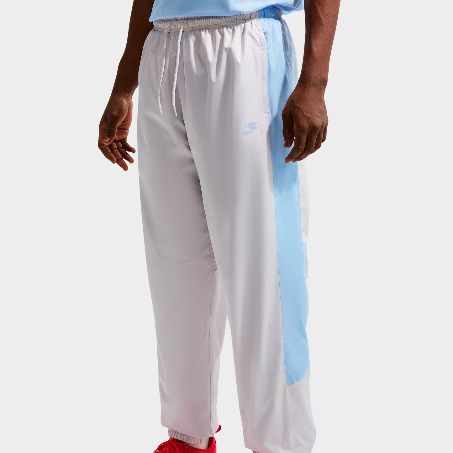Men's Nike Windrunner Lined Pants - Vast Grey/Hydrogen Blue/Hydrogen Blue