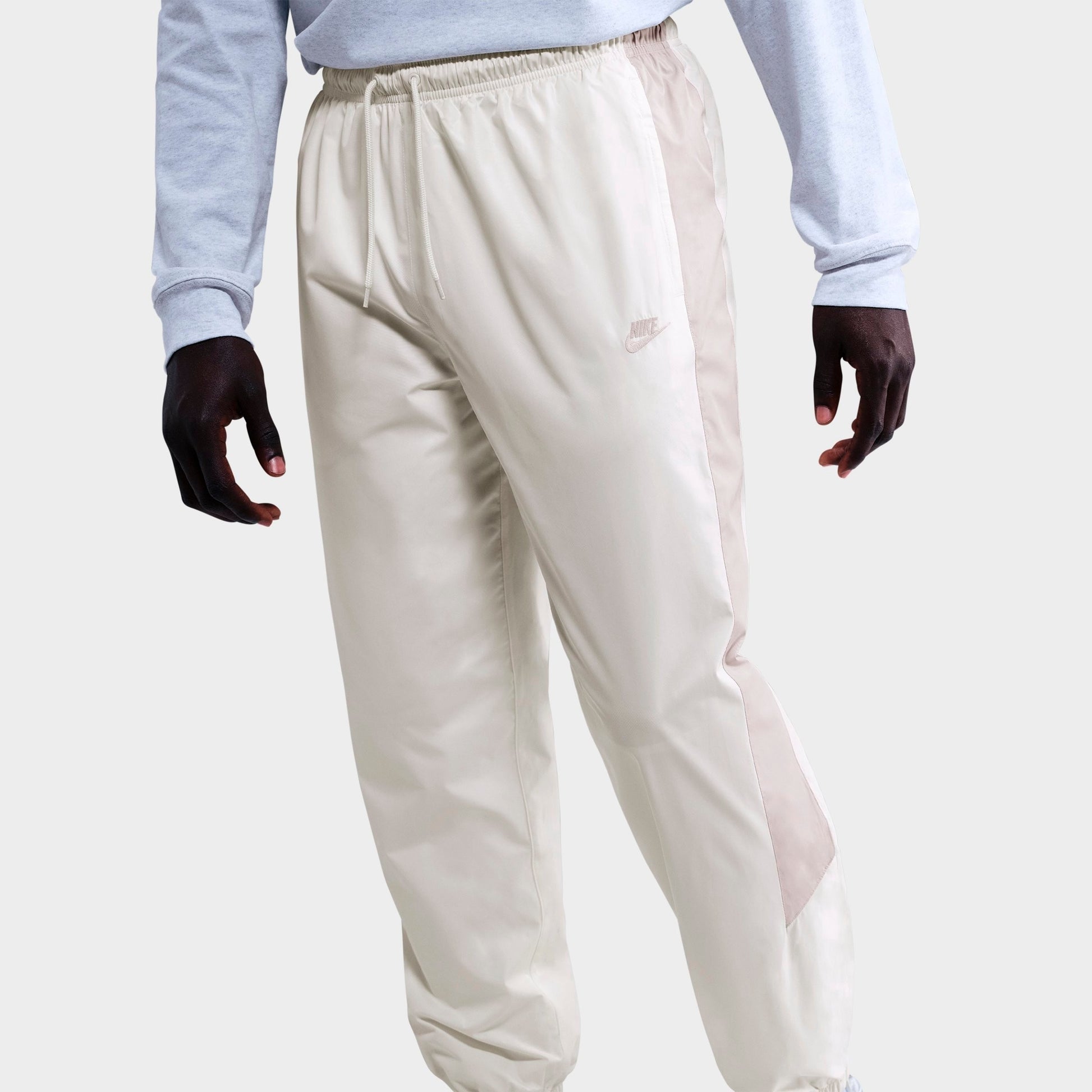 Men's Nike Windrunner Lined Pants - Sail/Light Iron Ore/Light Iron Ore