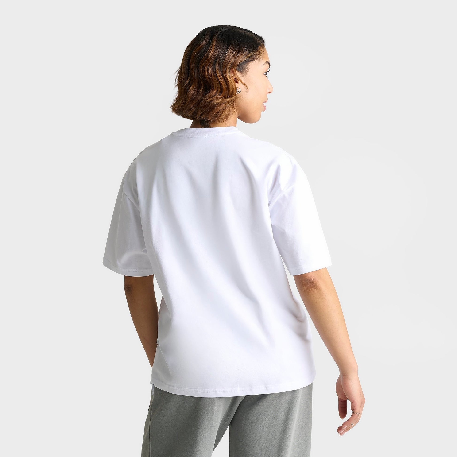 Women's Hoodrich Fray Boyfriend T-Shirt - White