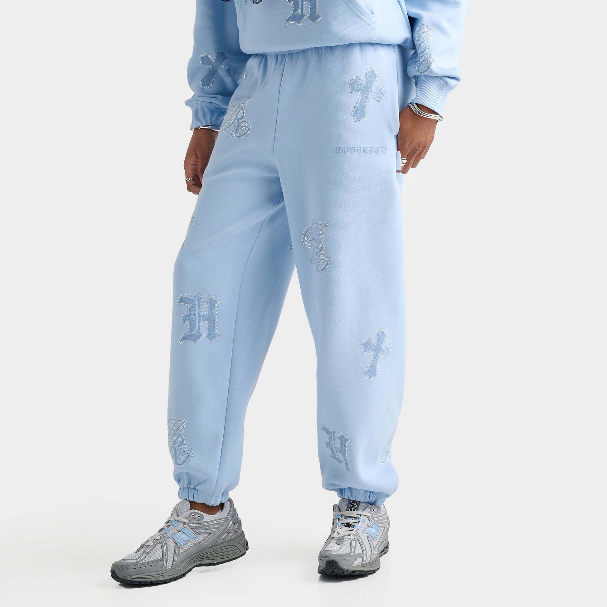 Women's Hoodrich Scarlet Oversized Jogger Pants - Clear Sky