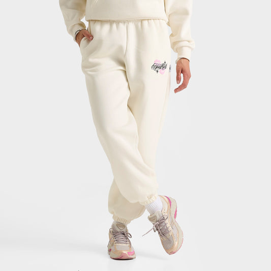 Women's Hoodrich Vision Oversized Jogger Pants - Blanc de Blanc