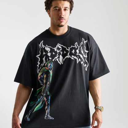 Men's adidas x Marvel Doom Graphic T-Shirt - Black