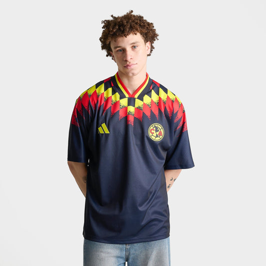 Men's adidas Club America Stadium Soccer Jersey - Legend Purple/Legend Ink