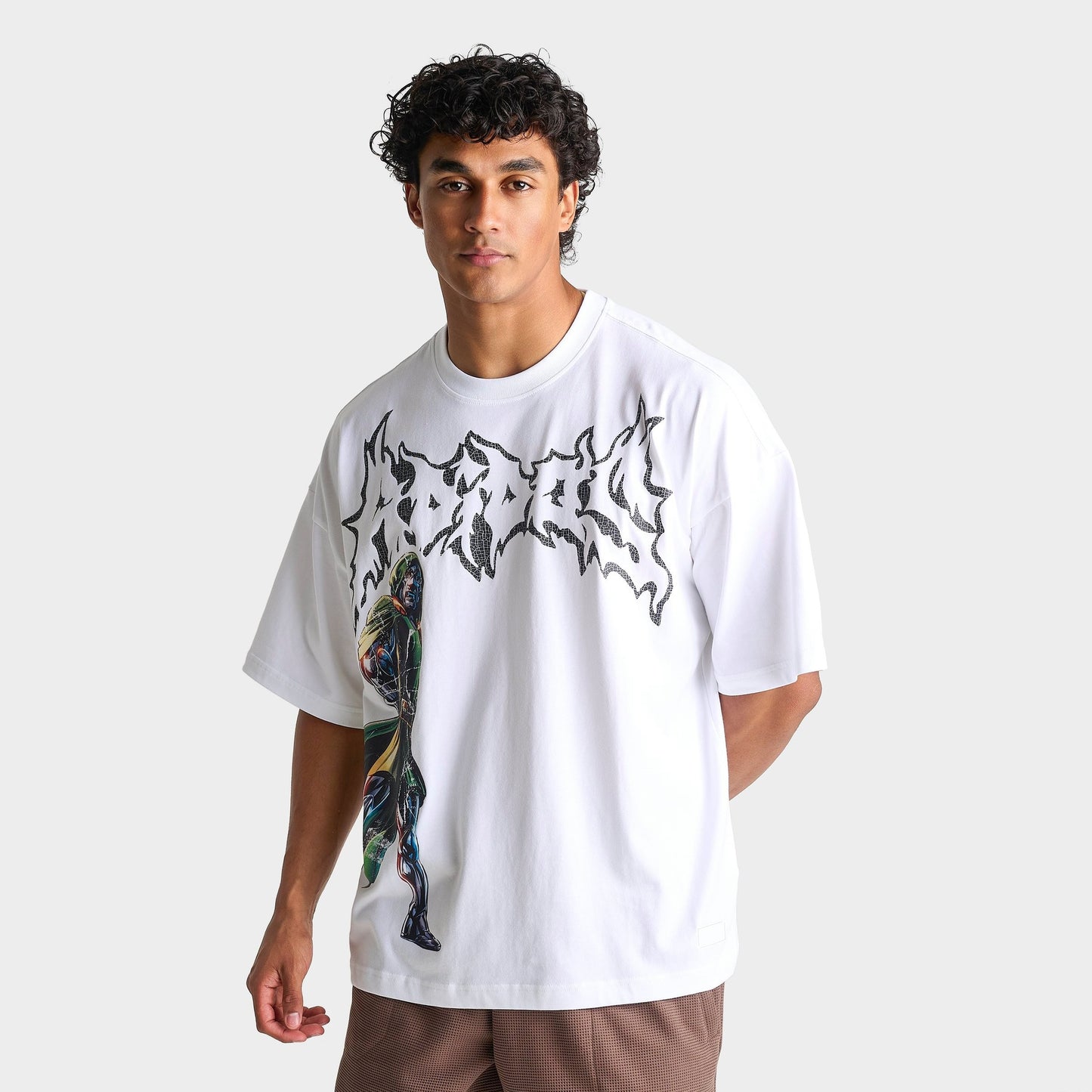 Men's adidas x Marvel Doom Graphic T-Shirt - White