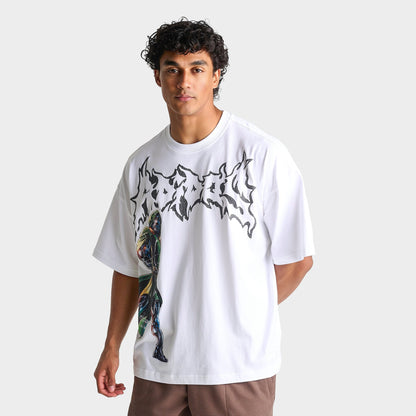 Men's adidas x Marvel Doom Graphic T-Shirt - White