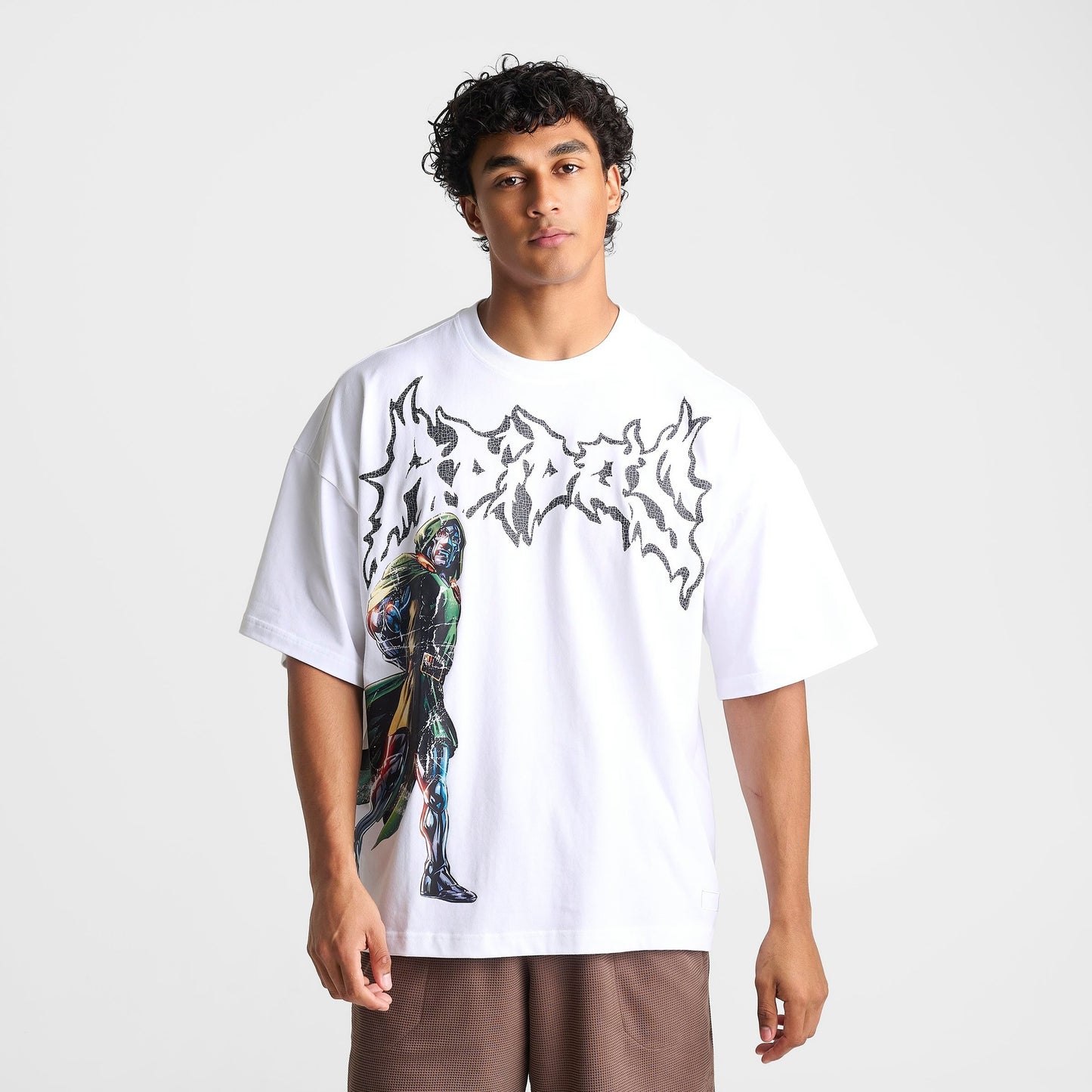 Men's adidas x Marvel Doom Graphic T-Shirt - White