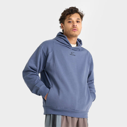 Men's Nike Pro Dri-FIT Mid Layer Training Hoodie - Diffused Blue/Black