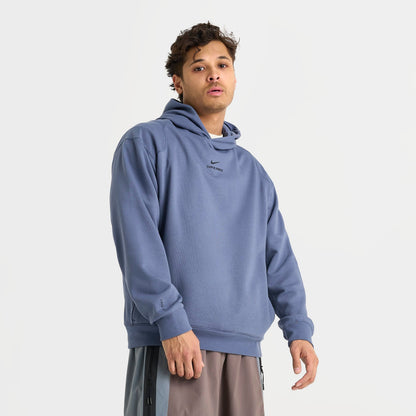Men's Nike Pro Dri-FIT Mid Layer Training Hoodie - Diffused Blue/Black