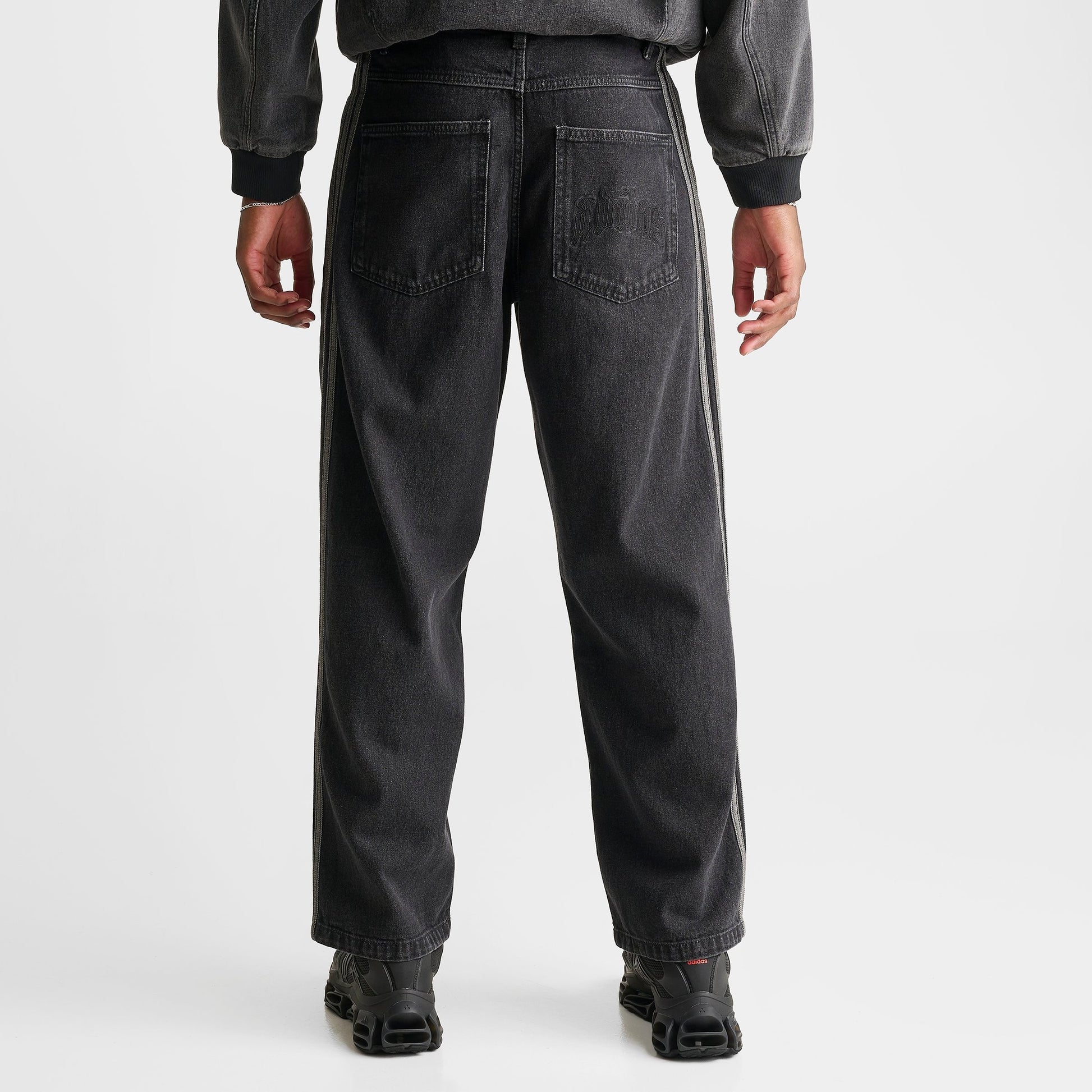 Men's adidas Originals SST Loose Denim Jeans - True Black Denim