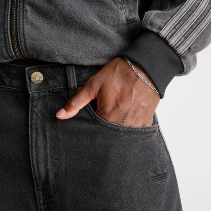 Men's adidas Originals SST Loose Denim Jeans - True Black Denim