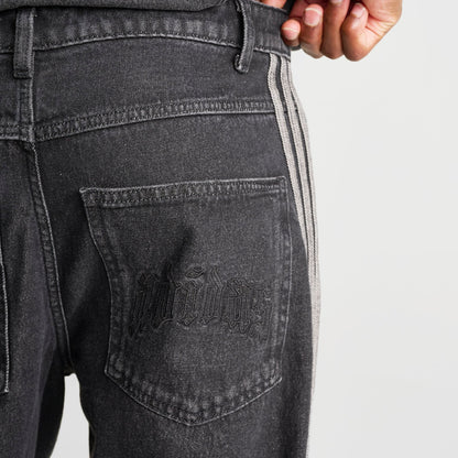 Men's adidas Originals SST Loose Denim Jeans - True Black Denim