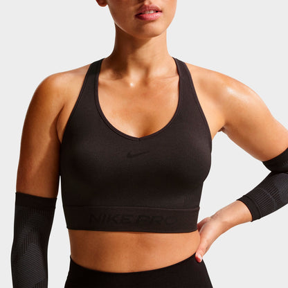 Women's Nike Pro Seamless Tank - Black