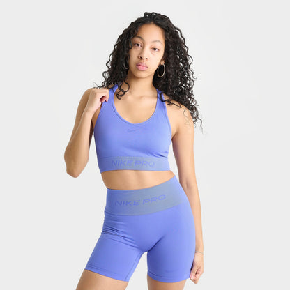 Women's Nike Pro Seamless Tank - Sapphire