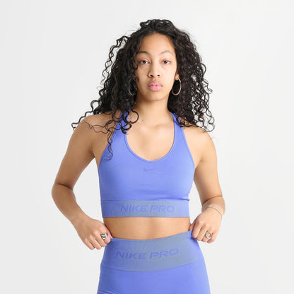 Women's Nike Pro Seamless Tank - Sapphire