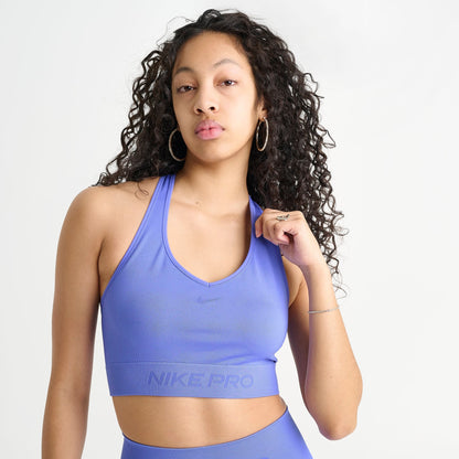 Women's Nike Pro Seamless Tank - Sapphire