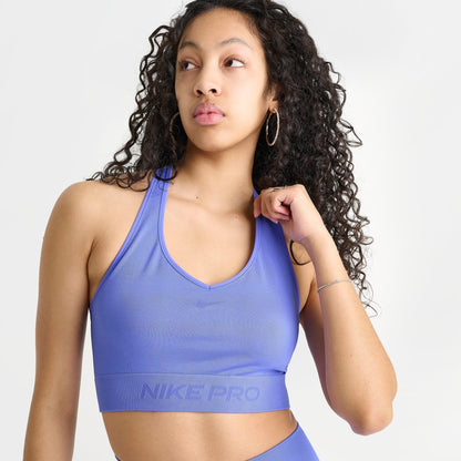 Women's Nike Pro Seamless Tank - Sapphire