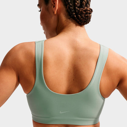 Women's Nike Zenvy Light Support Lightly Lined Sports Bra - Steam/White